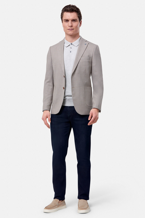Benetti Stevie Stone Houndstooth Blazer