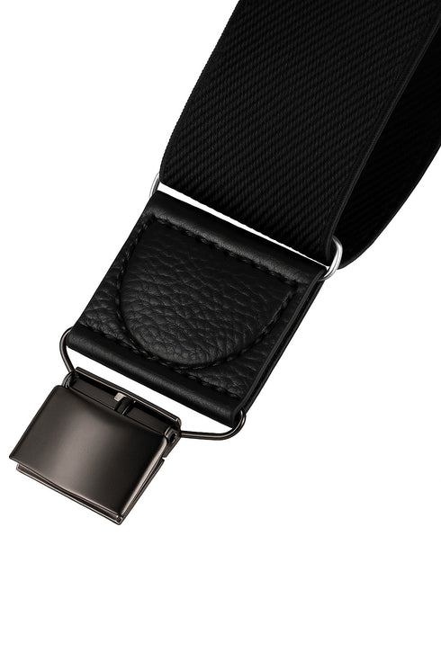 JKEL MB 01 Mens Plain Wide Clip Braces