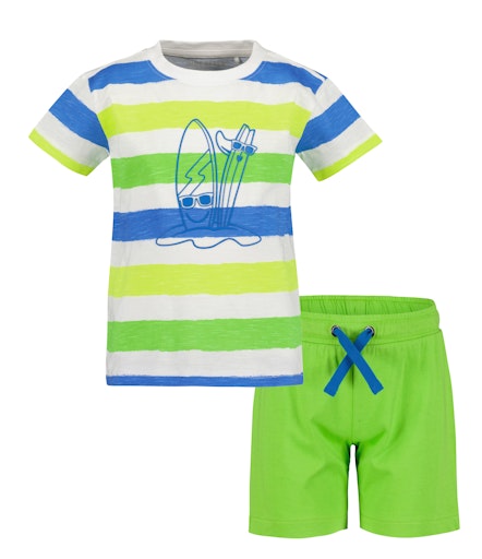 Blue Seven Boys Sufing T-shirt & Shorts 2 Piece Set