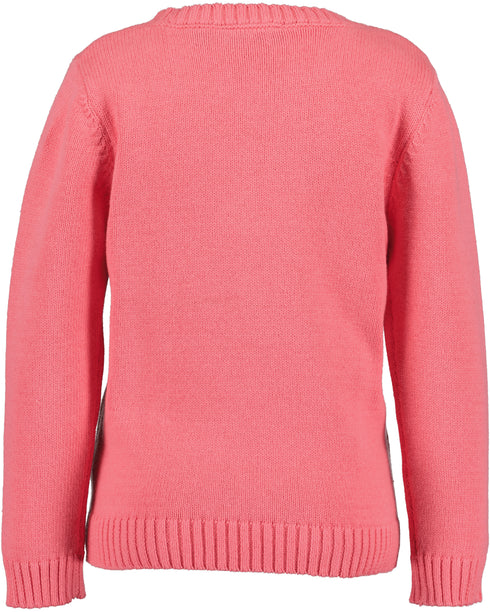 Blue Seven Girls Unicorn Pullover – Salmon Pink 769128