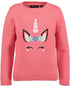 Blue Seven Girls Unicorn Pullover – Salmon Pink 769128