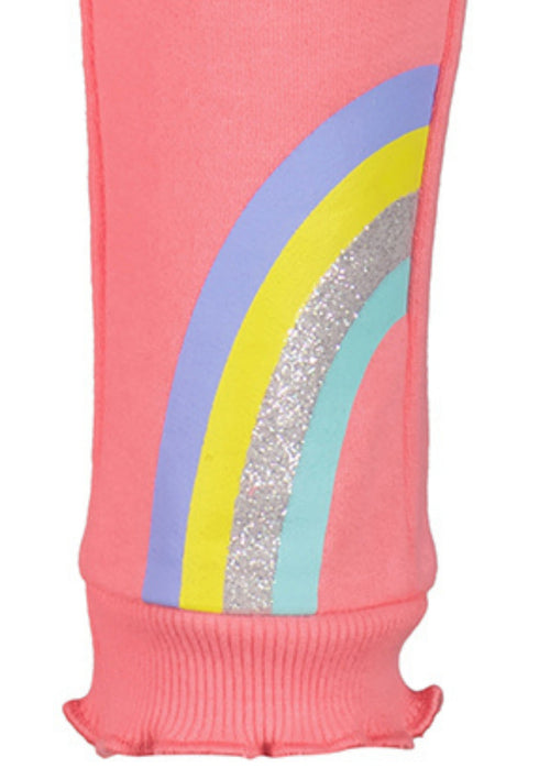 Blue Seven Girls Sweatpants elastic waist with ruffle edge 775166