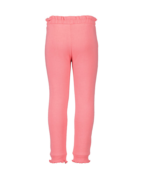 Blue Seven Girls Sweatpants elastic waist with ruffle edge 775166