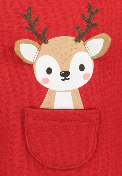 Blue Seven Toddler Girls Christmas Sweatshirt – 957100