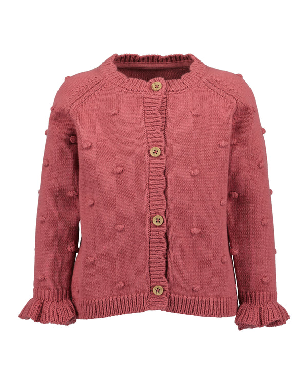 Blue Seven Toddler Girls Cardigan with Ruffle Sleeves - 960048