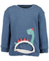 Blue Seven Toddler Boys Dinosaur Sweatshirt - 984135