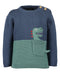 Blue Seven Toddler Boys Pullover with Dinosaur - 987065