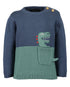 Blue Seven Toddler Boys Pullover with Dinosaur - 987065