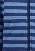 Boys Blue Seven Full Zip Striped Hoodie – 864785