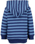 Boys Blue Seven Full Zip Striped Hoodie – 864785