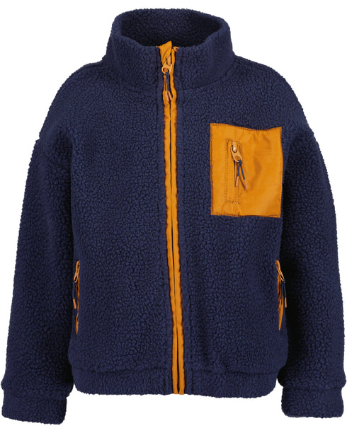 Boys Blue Seven Fleece Jacket – 864783