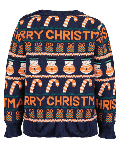 Blue Seven Toddler Boys Christmas Jumper - 987066