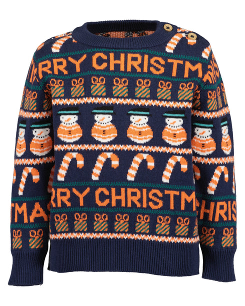 Blue Seven Toddler Boys Christmas Jumper - 987066