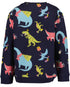Boys Blue Seven Colourful Dinosaurs Sweatshirt – 864772