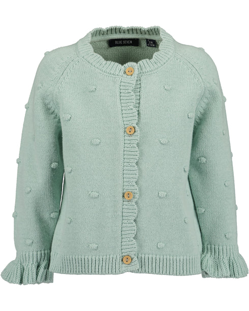 Blue Seven Toddler Girls Cardigan with Ruffle Sleeves - 960048