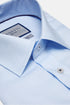Benetti Menswear Brad Sky Blue Comfort Fit Non-Iron Cotton Shirt