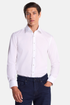 Benetti Menswear Brad White Tapered Fit Non-Iron Cotton Shirt