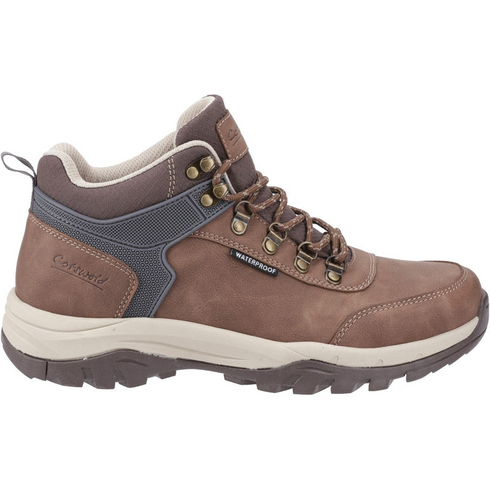 Cotswold Mens Brown Overbury 40540-75716 Waterproof PU Hiking Boot