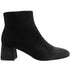 Loretta Vitale C1507 Women's Black Suede Diamante Ankle Boots