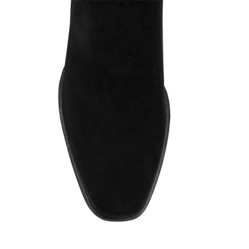 Loretta Vitale Suede Long Boot C38165 - Black Suede