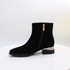 Loretta Vitale Suede Ankle Boot C38167 - Black Suede