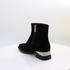 Loretta Vitale Suede Ankle Boot C38167 - Black Suede