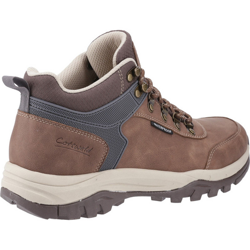 Cotswold Mens Brown Overbury 40540-75716 Waterproof PU Hiking Boot