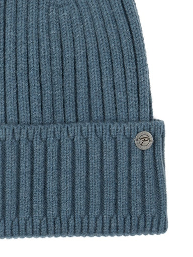 Petrol Ribbed Knit Winter Beanie Cap CAP833 5202 - Storm Blue