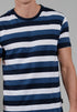 Ceceba Men's Melbourne Short Pyjama Set – Nautical Stripe Top & Shorts, Lightweight Cotton Blend