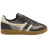 Gola Womens Viper Heritage Metallic Trainer CLB783DJ - Pewter/Off White/Gum