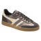 Gola Womens Viper Heritage Metallic Trainer CLB783DJ - Pewter/Off White/Gum