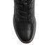 Susst Cliona25 Black Ankle Chunky Boots with Heart Emblem