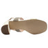 Coco Ritz Diamonte Strap Block Heel Sand COCO1026