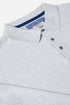 Benetti Calvin Button Knit Long Sleeve Cotton Polo
