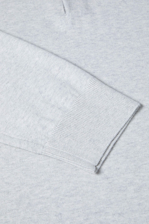 Benetti Calvin Button Knit Long Sleeve Cotton Polo