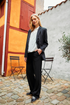 Freequent Nanni 126724 Straight Fit Classic Blazer