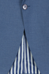 Travis by Benetti Carlos Three-Piece Cobalt Blue Slim Fit Suit - Scoop Waistcoat & Pleated Trousers