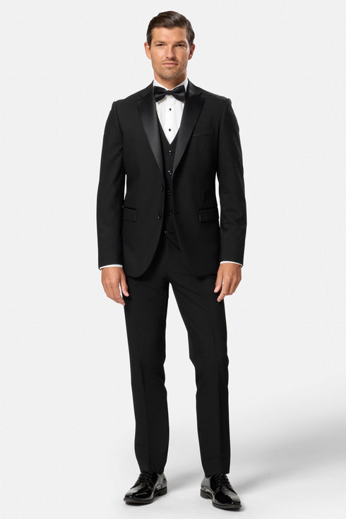 Benetti Mix & Match Carnaby Black Tuxedo Jacket - Lester Fit