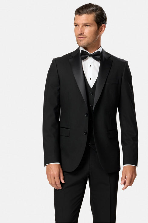 Benetti Mix & Match Carnaby Black Tuxedo Jacket - Lester Fit