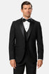 Benetti Mix & Match Carnaby Black Tuxedo Jacket - Lester Fit