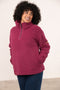 Lighthouse Berry Coast aw26 Funnel-Neck Half-Zip Fleece Jacket