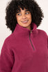 Lighthouse Berry Coast aw26 Funnel-Neck Half-Zip Fleece Jacket