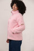Lighthouse Pale Pink Cobh Full-Zip Funnel-Neck Fleece Jacket