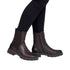 Remonte Women's Smooth Leather Leopard Print Chelsea Boots D0V70-24