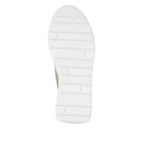 Remonte Women's Extra Wide Fit Stretch Zip & Lace Trainers – D2V02