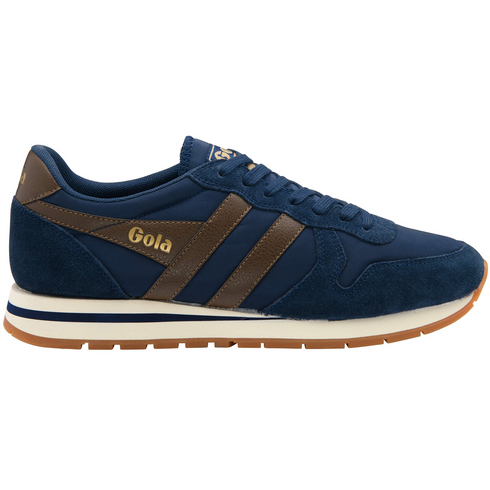 Gola Classics Men's Daytona Chute Vintage Trainer CMB363DE206 in Navy/Otter