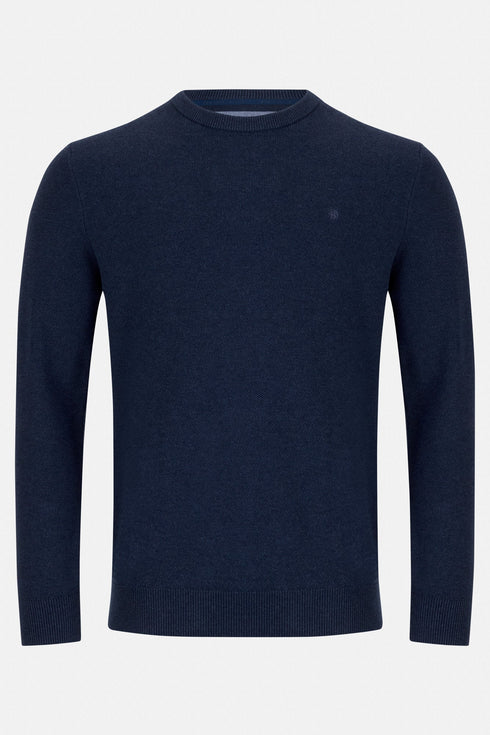 Benetti Dawson Crew Neck Cotton Sweater