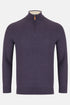 Benetti Dawson 1/4 Zip Knit Cotton Sweater
