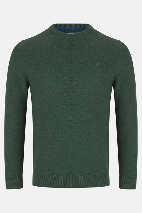 Benetti Dawson Crew Neck Cotton Sweater