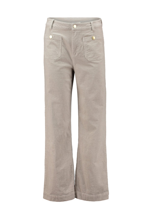 Hailys Mi44rina Corduroy Wide-Leg Trousers EBB-2511050 - Beige